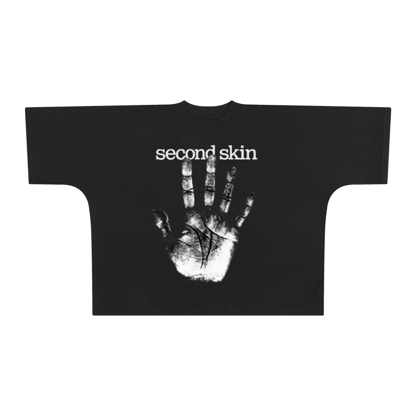 Handprint One-Piece Boxy T-Shirt